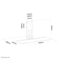 Miniatyrbild 8 av 8: Neomounts by Newstar KEYB-V200BLACK tangentbord och mushållare - Svart