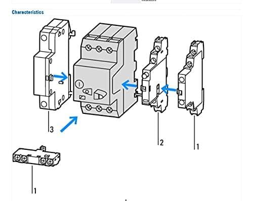 EATON Motorbeskyttelseskontakt 4A PKZM01-4 1,5kW/400V trykknapbetjening PKZM01-4 (278482)