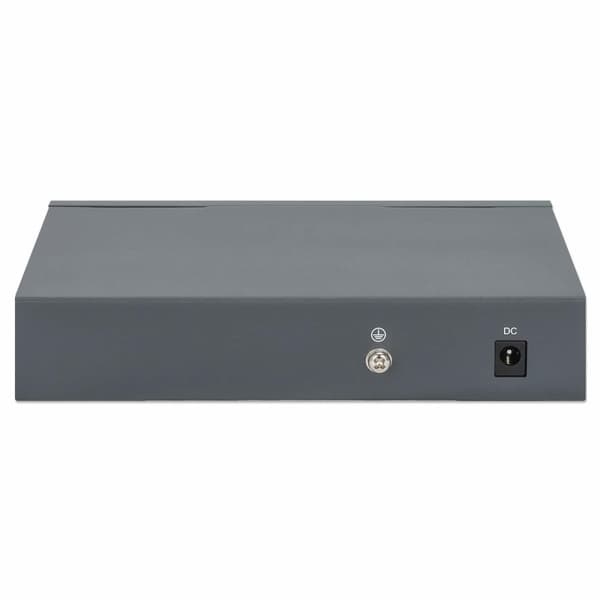 Intellinet – Kytkin – 4 x 10/100/1000 (PoE+) + 1 x 10/100/1000 (PoE-läpivienti) – pöytätietokone – PoE+ (65 W)