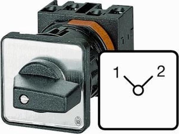 Eaton T0-1-8220/E Knastafbryder 20 A 690 V 1 x 90 ° Grå, Sort 1 stk.