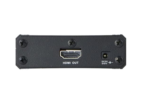 HDMI-omvandlare HDMI-ingång - HDMI-utgång