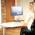 Miniatyrbillede 3 af 3: Fellowes Clarity Monitor Stand Ergonomisk, Transparent, Holder