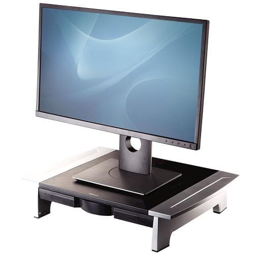 Fellowes Standard Monitor Standard Office Suites, Sort med Sølv
