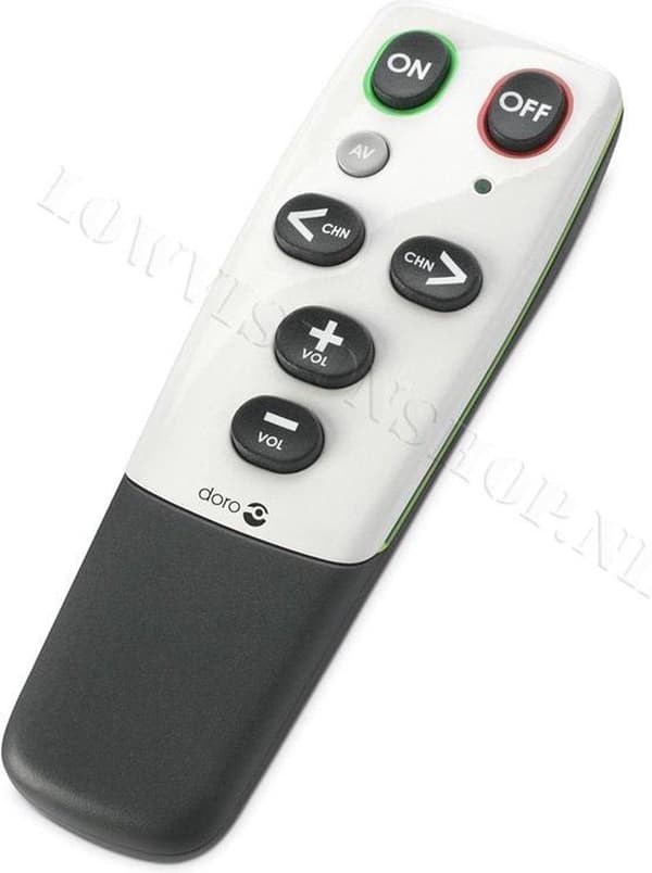 DORO HandleEasy -321 RC - Yleiskaukosäädin musta, Valkoinen