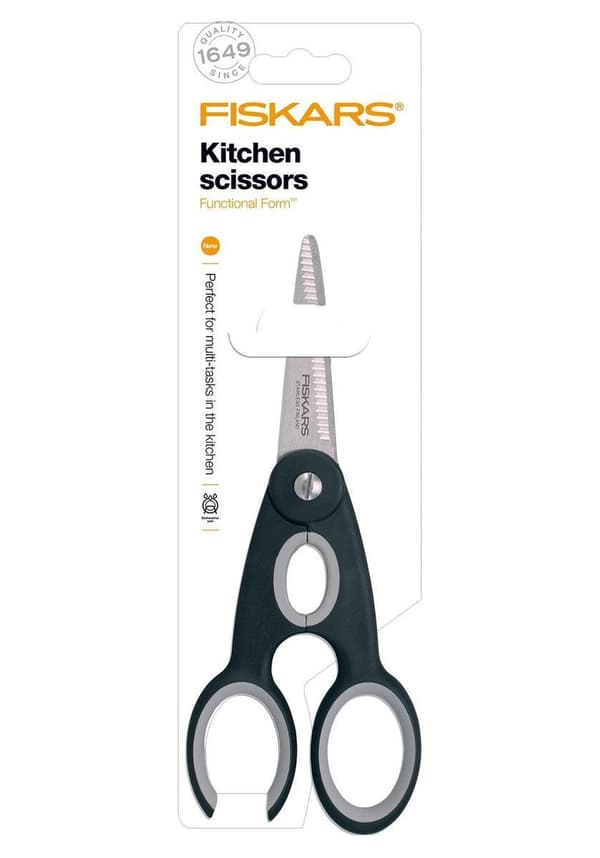 Fiskars køkkensaks i funktionel form