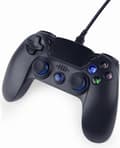 Miniatyrbillede 1 af 3: Gembird JPD-PS4U-01 spilcontroller Sort USB Gamepad Analog PC, PlayStation 4
