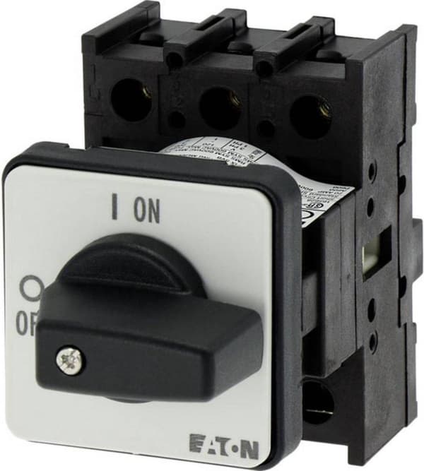 Eaton P1-25/E ON/OFF-knap Til frontmontering 690 V Sort 1 stk.