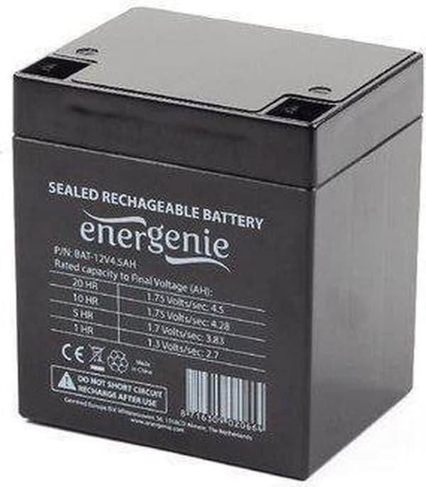 EnerGenie BAT-12V4.5AH - Batteri 12V 4.5AH