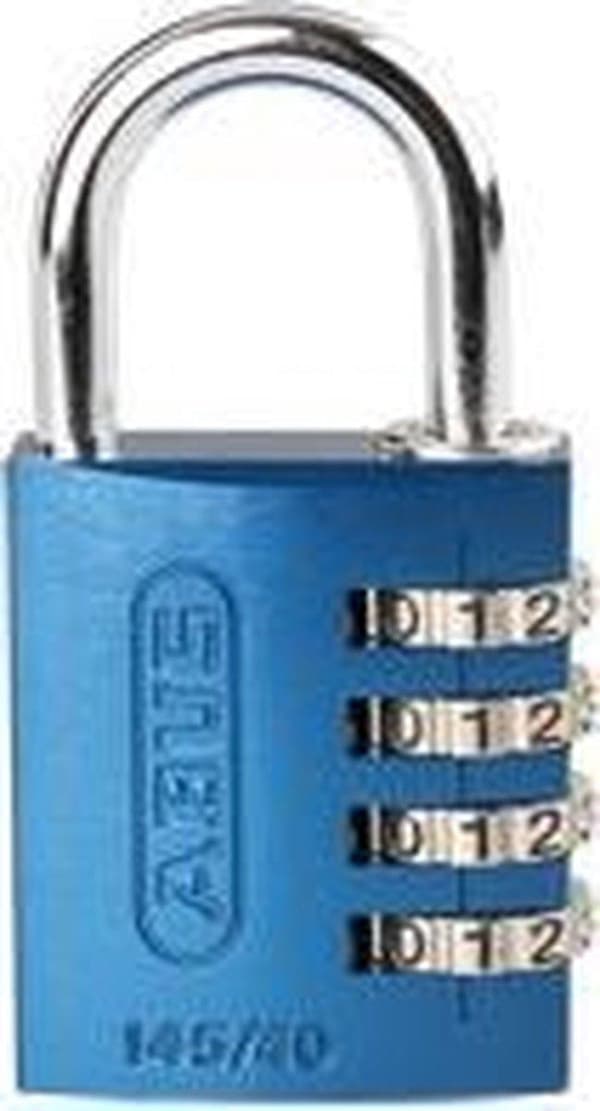 ABUS ABVS48807 Riippulukko 41,5 mm Sininen Yhdistelmälukko
