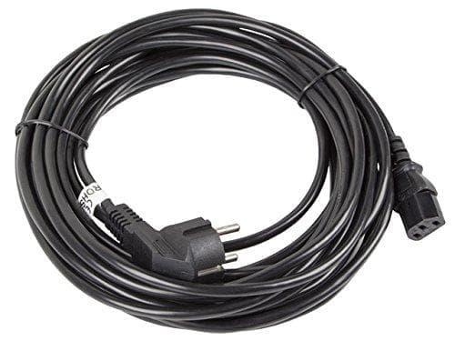 lanberg CA-C13C-11CC-0100-BK CEE 7/7 Shuko stik til IEC 320 C13 stik Netledning VDE, 10m sort