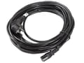 Miniatyrbillede 2 af 4: lanberg CA-C13C-11CC-0100-BK CEE 7/7 Shuko stik til IEC 320 C13 stik Netledning VDE, 10m sort