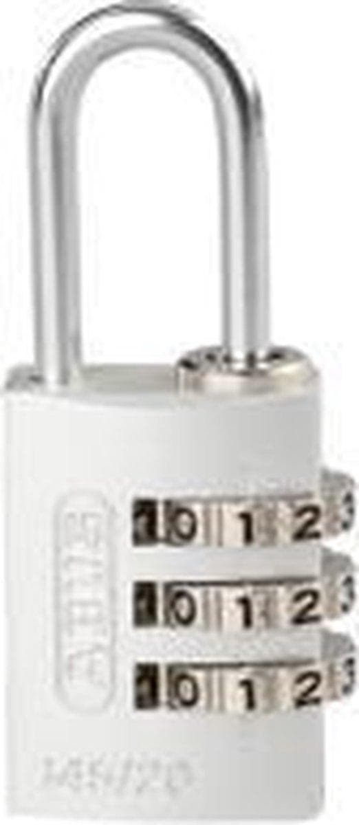 ABUS kombinationslås Serie 145 - aluminiumsbøjle 30 mm Rød