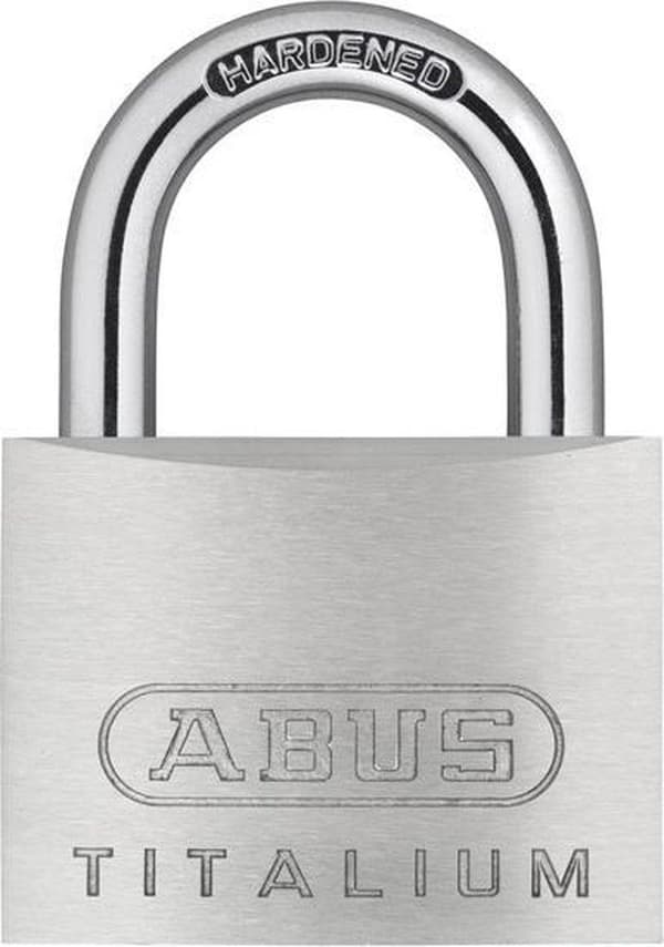 Abus hængelås Titalium 50mm crt - SL56399BK