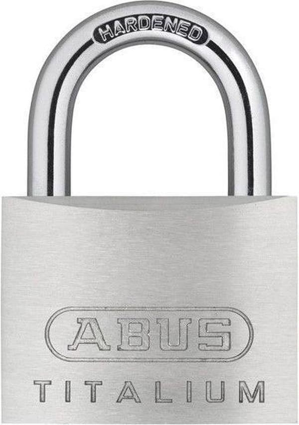 Abus hængelås Titalium 50mm crt - SL56399BK