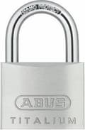Miniatyrbillede 8 af 8: Abus hængelås Titalium 50mm crt - SL56399BK