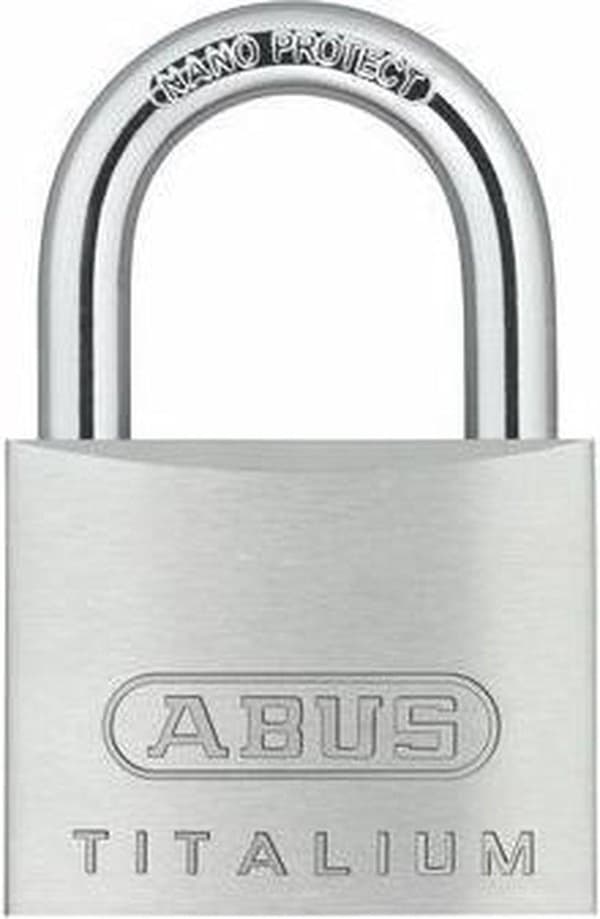Abus hængelås Titalium 50mm crt - SL56399BK