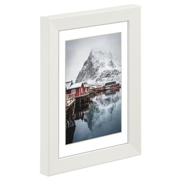 Hama Oslo hvid 13x18 træ inkl. passepartout 175953