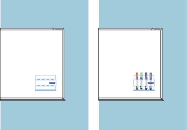 Magnetoplan 16712 16712 Pennhållare magnetisk Transparent