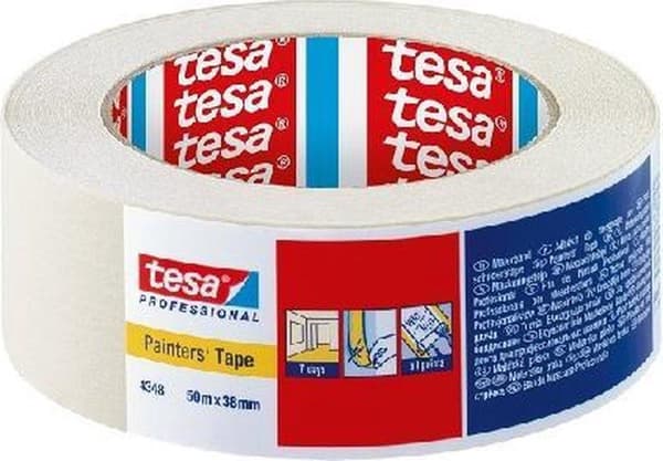Tesa 4348 Målartejp - Kräm - 38mm x 50m