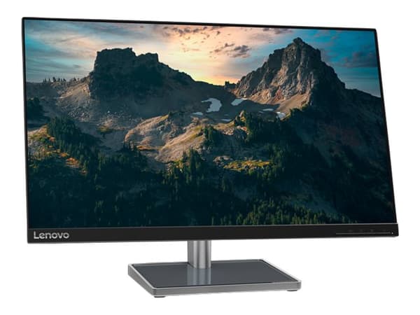 Lenovo L27q-38 - LED-skärm - 27" - 2560 x 1440 QHD @ 75 Hz - VA - 350 cd/m² - 4000:1 - 4 ms - HDMI, DisplayPort - högtalare - korpsvart