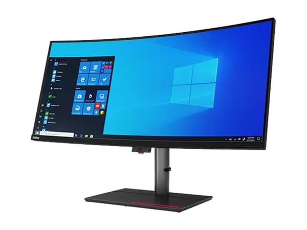 Lenovo ThinkVision P40w-20 - LED-skjerm - kurvet - 40" (39.7" synlig) - 5120 x 2160 WUHD - IPS - 300 cd/m² - 1000:1 - 4 ms - 2xThunderbolt 4, Display