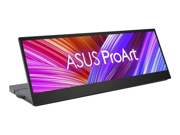 ASUS ProArt PA147CDV - LED-skjerm - 14" - berøringsskjerm - 1920 x 550 Full HD @ 60 Hz - IPS - 400 cd/m² - 1200:1 - 5 ms - HDMI, 2xUSB-C - høyttalere
