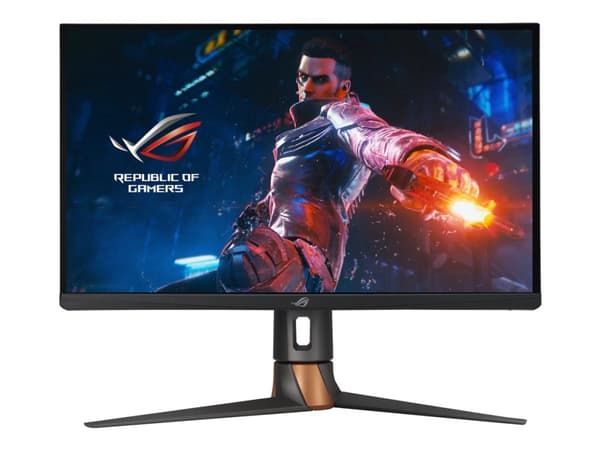 ASUS ROG Swift 360Hz PG27AQN - LED-skärm - spel - 27" - 2560 x 1440 QHD @ 360 Hz - Fast IPS - 600 cd/m² - 1000:1 - DisplayHDR 600 - 1 ms - 3xHDMI, Di
