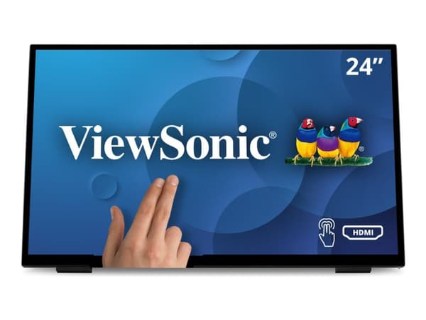 Viewsonic TD2465, interaktivt flatskjerm, 61 cm (24"), LED, 1920 x 1080 piksler