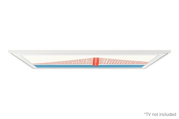 Samsung - The Frame (2021) - 43" Stel - Hvid - VG-SCFA43WTBXC