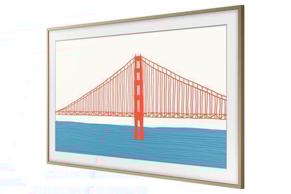 Samsung - The Frame (2021) - 43" Ram - Teak - VG-SCFA43TKBXC