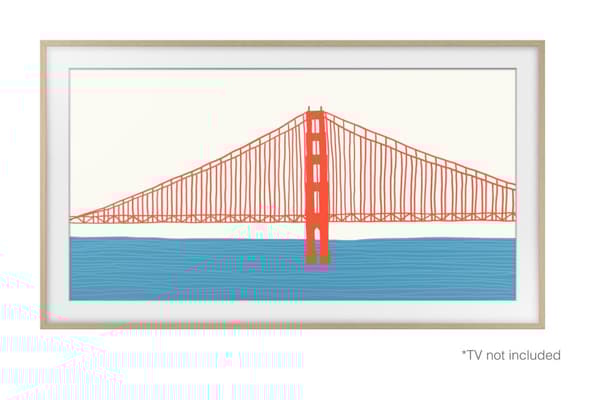 Samsung - The Frame (2021) - 43" Ram - Teak - VG-SCFA43TKBXC