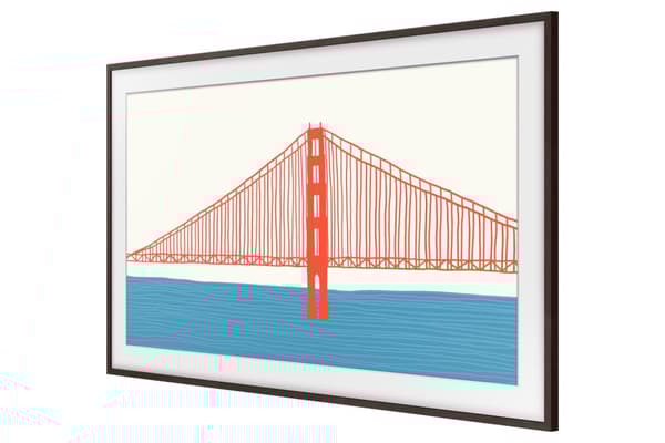Samsung - The Frame (2021) - 55" Stel - Valnød - VG-SCFA55BWBXC