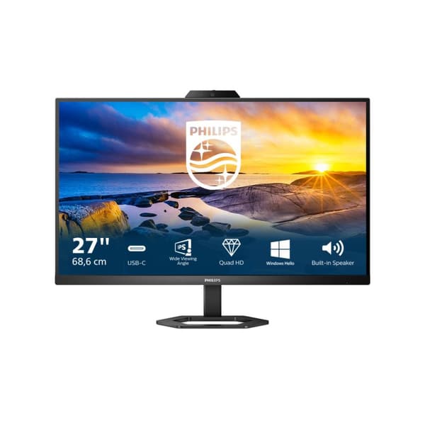 Philips 27E1N5600HE - QHD Webcam Monitor - USB-C 65w - 27 tum