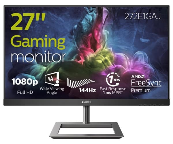 Philips 272E1GAJ - Full HD-spelskärm - 144hz - 27 tum