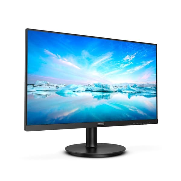 Philips V Line 222V8LA/00 tietokonenäyttö 54,6 cm (21,5") 1920 x 1080 pikseliä Full HD LCD musta