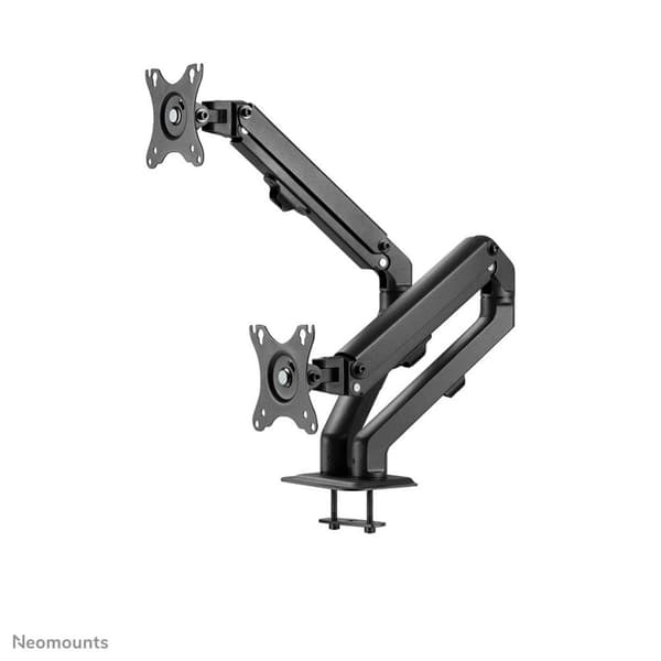 Neomounts fra Newstar FPMA-D650DBLACK fuldbevægelsesmonitorarm - op til 27" - Sort