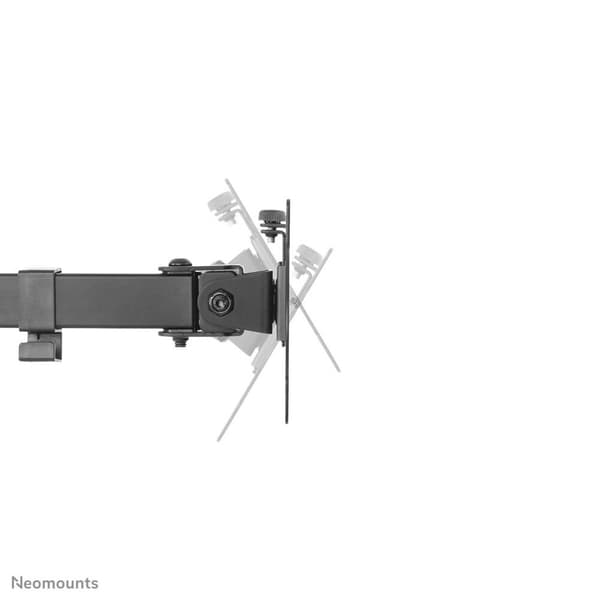 Neomounts av newstar FPMA-D550D4BLACK Plattskärmsbordsfäste (klämma/genomföring) 4x 13-32", Full-motion