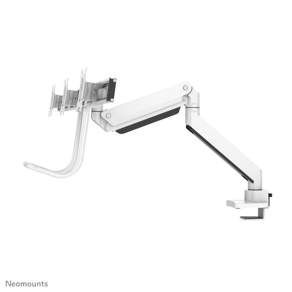Neomounts fra Newstar Select NM-D775DX3SILVER skærmarm gasfjeder - op til 24" - Sølv