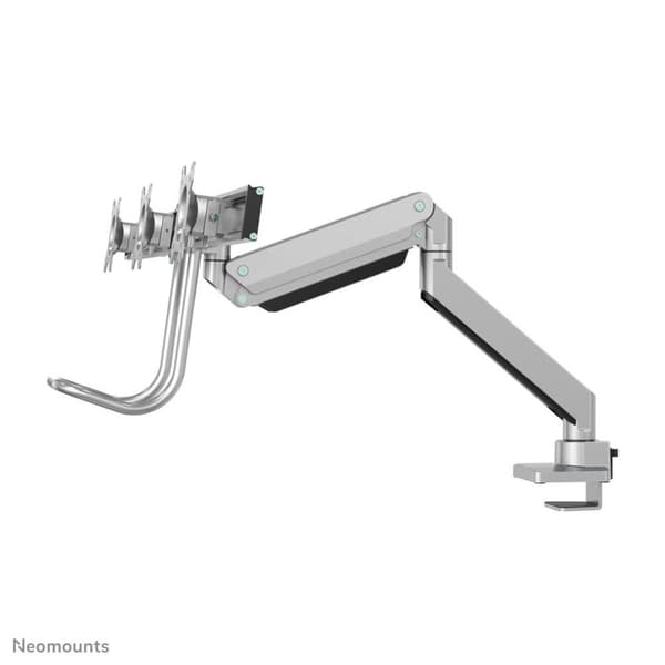 Neomounts fra Newstar Select NM-D775DX3SILVER skærmarm gasfjeder - op til 24" - Sølv
