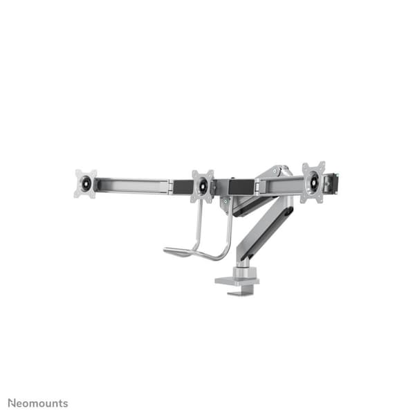 Neomounts fra Newstar Select NM-D775DX3SILVER skærmarm gasfjeder - op til 24" - Sølv