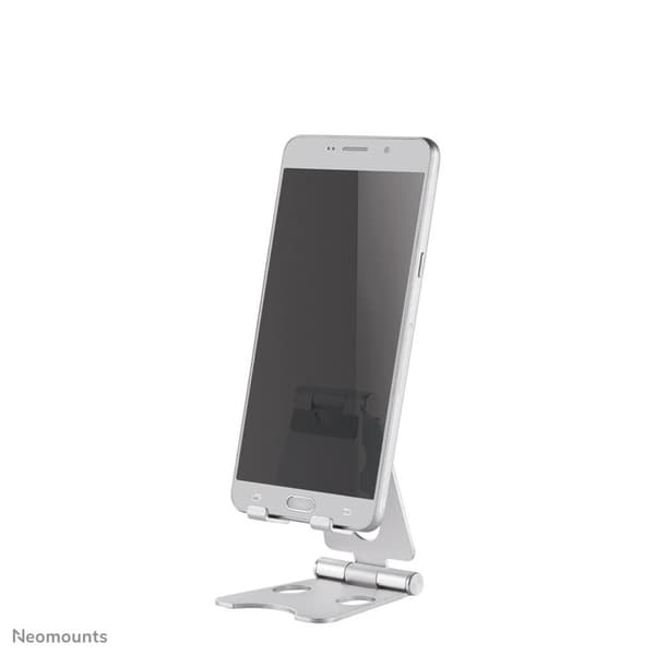 Neomounts fra Newstar DS10-150SL1 foldbart telefonbeslag op til 4,7" - Sølv Sølv