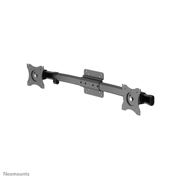 Neomounts fra Newstar FPMA-CB100BLACK dual-monitor adapter op til 27" - Sort