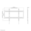 Miniatyrbillede 7 af 7: Neomounts fra Newstar LFD-W1000 TV-fatning - op til 100" - Sort