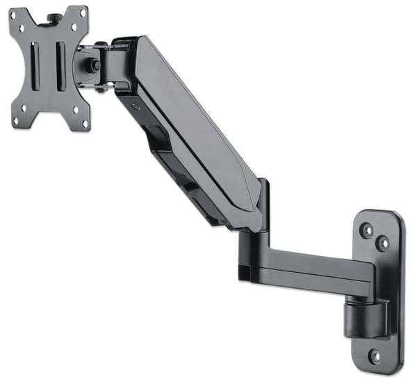 Manhattan 461610, 8 kg, 43,2 cm (17"), 81,3 cm (32"), 75 x 75 mm, 100 x 100 mm, sort