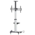 Miniatyrbillede 3 af 5: Manhattan 461245 bordholder til fladskærm 177,8 cm (70") Sort, Sølv