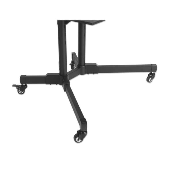 Manhattan 461238 flad skrivebordsstøtte 177,8 cm (70") Sort