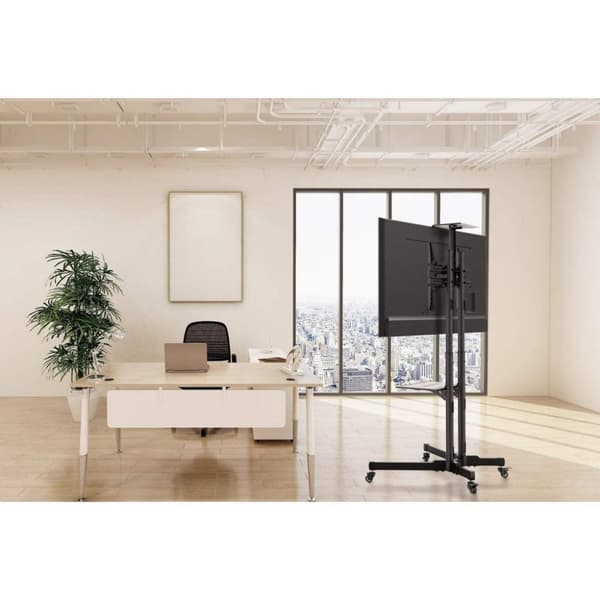 Manhattan 461238 flad skrivebordsstøtte 177,8 cm (70") Sort