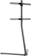Miniatyrbillede 2 af 8: TV-gulvstativ til 49 - 70" skærme, krom med 'V' fod - BP0080