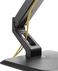 Miniatyrbillede 3 af 7: LogiLink BP0100 fladskærms bordholder 81,3 cm (32") Fritstående sort