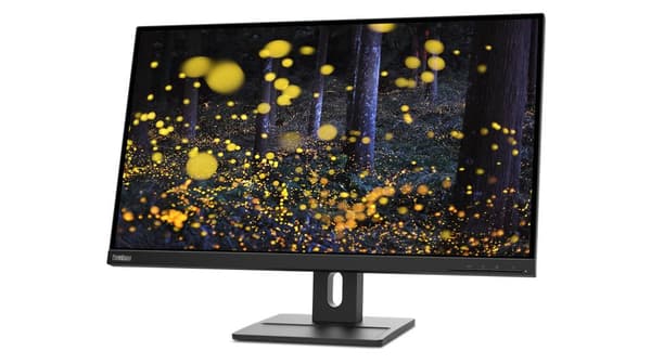 Lenovo ThinkVision E27q-20 68,6 cm (27") 2560 x 1440 pixlar Quad HD LED Svart